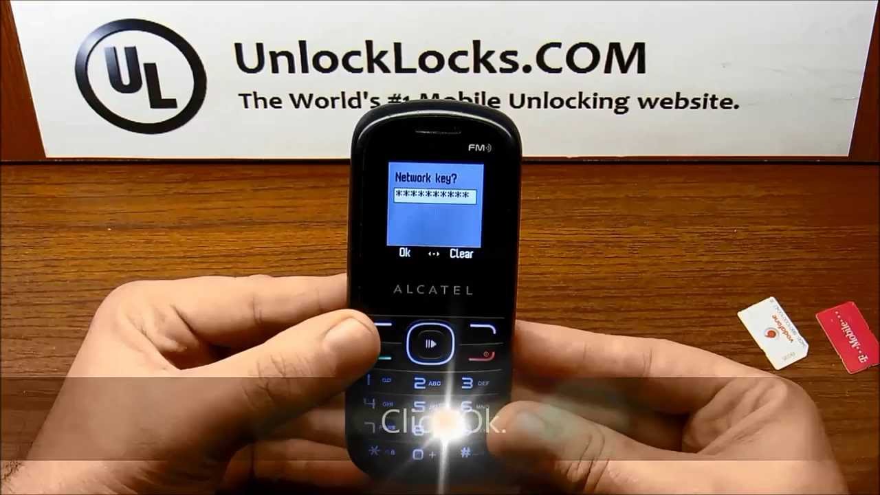 How To Unlock Alcatel Phones